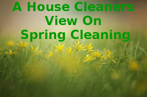 House cleaning spring